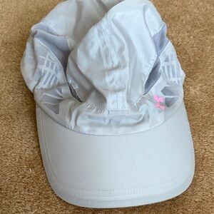 Under Armour grey and Pink Cap